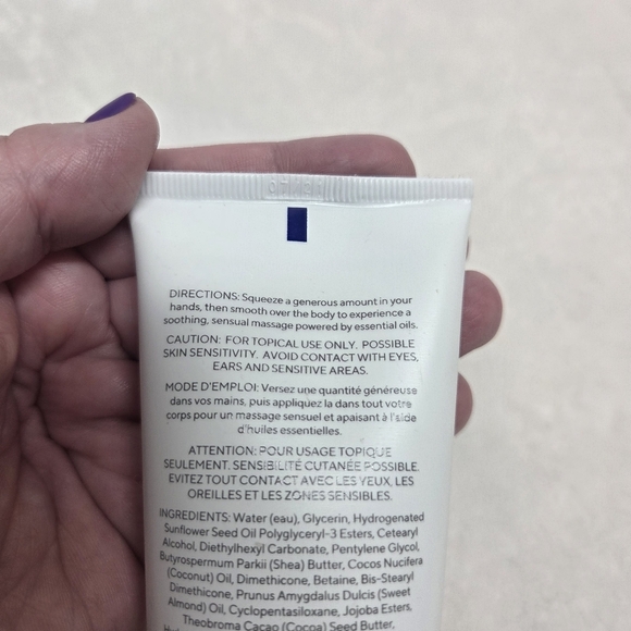 NEW HeLi  PR Lavender & Chamomile Massage Lotion - 4 fl oz - Picture 4 of 5